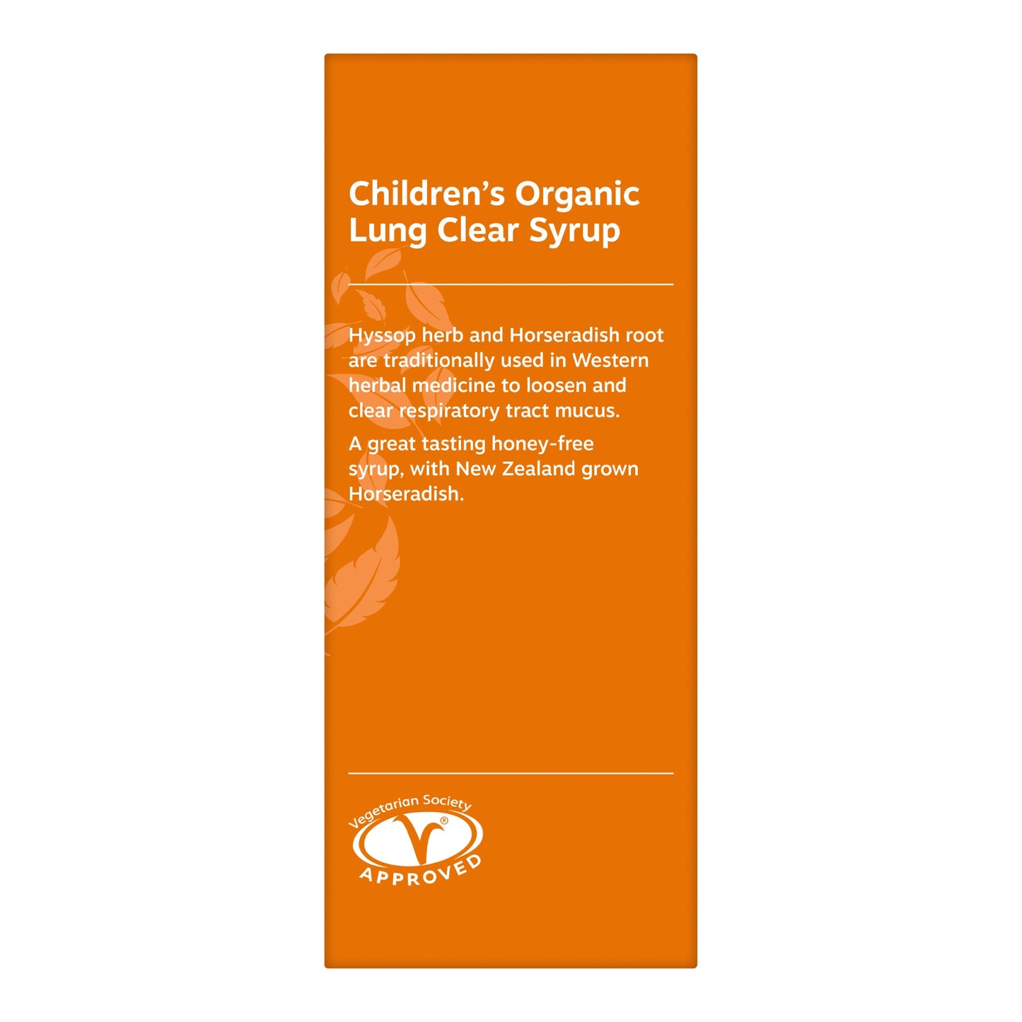 Children’s Organic Lung Clear Syrup