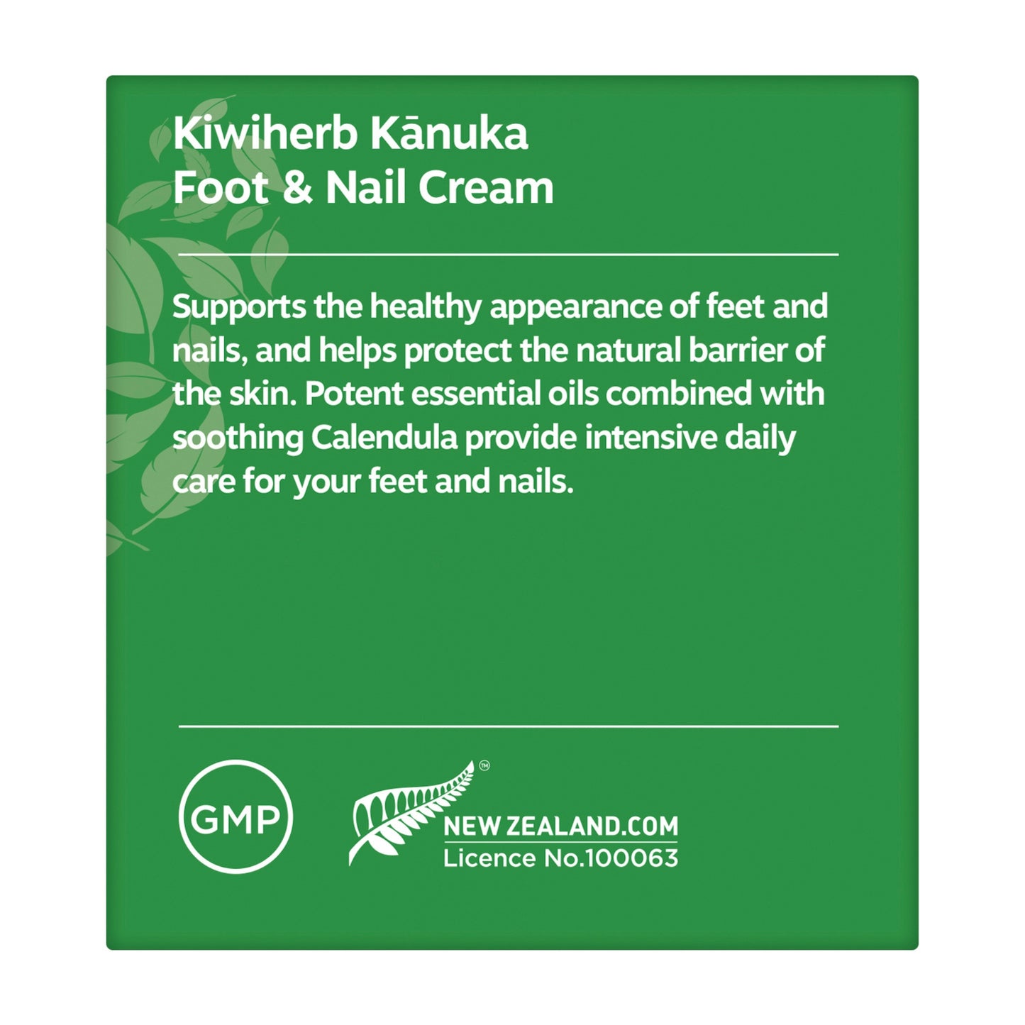 Kānuka Foot & Nail Cream