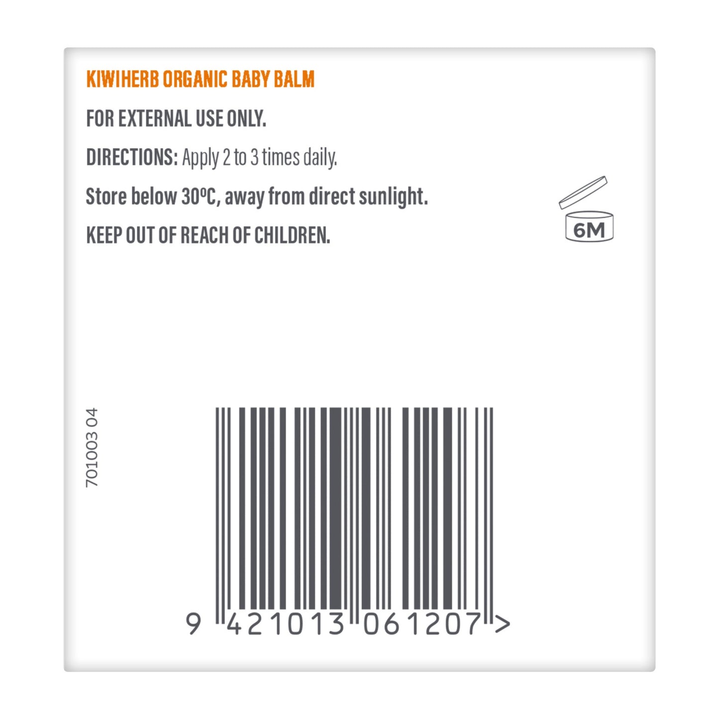 Organic Baby Balm