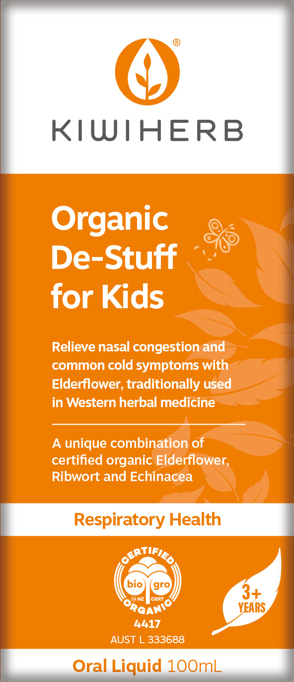 Organic De-Stuff For Kids